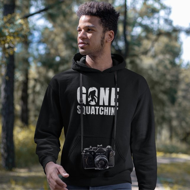 Veste À Capuche Gone Squatchin' Funny Bigfoot Sasquatch Gift (Créateur téléchargé)