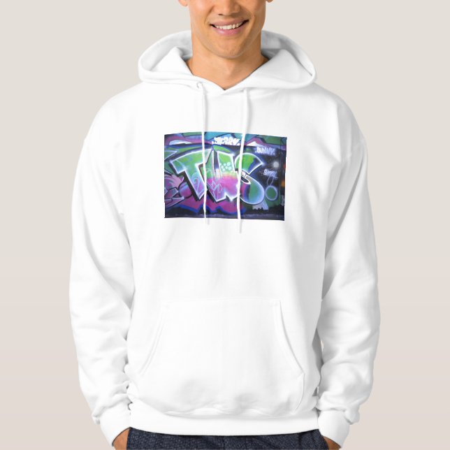 Veste À Capuche graffiti (Devant)