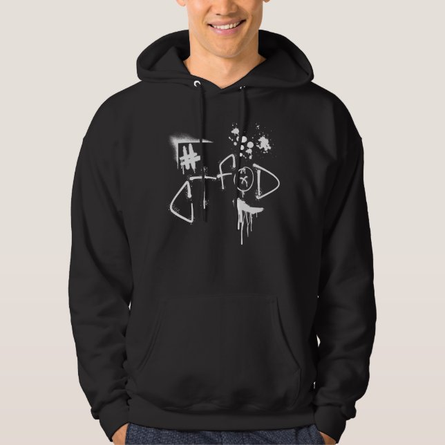 Veste À Capuche Graffiti_#CTFOD (Devant)