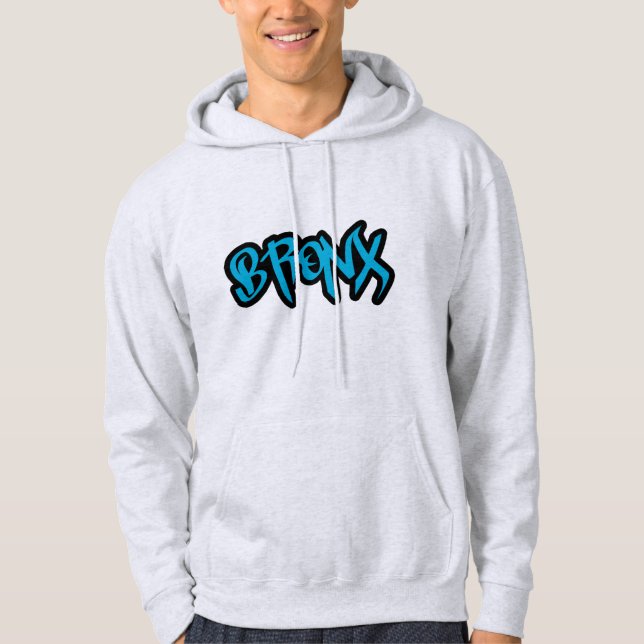 Veste À Capuche Graffiti du Bronx (Devant)