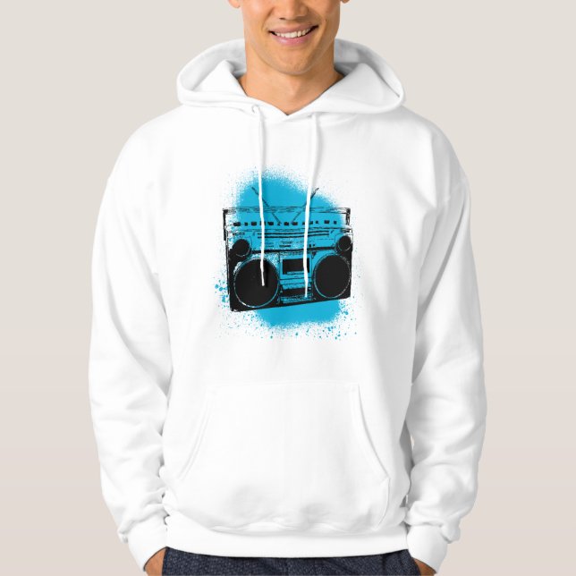 Veste À Capuche Graffiti Stéréo (Devant)