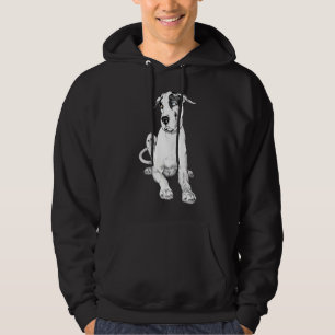 Veste À Capuche Grand Dane Pouting Arlequin