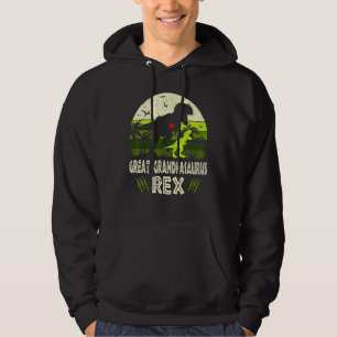 Veste À Capuche Grand grand-pâturage T Rex Dinosaur Grand grand gr