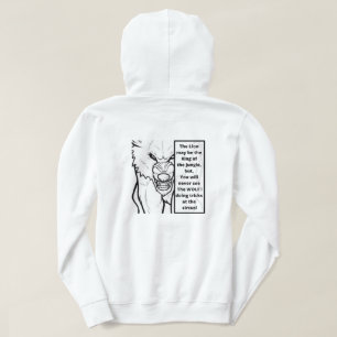 Veste À Capuche Grand Mauvais Wolf Motivational T-shirt
