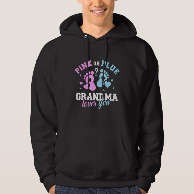 Veste À Capuche Grand-mère révélatrice du genre (Devant)