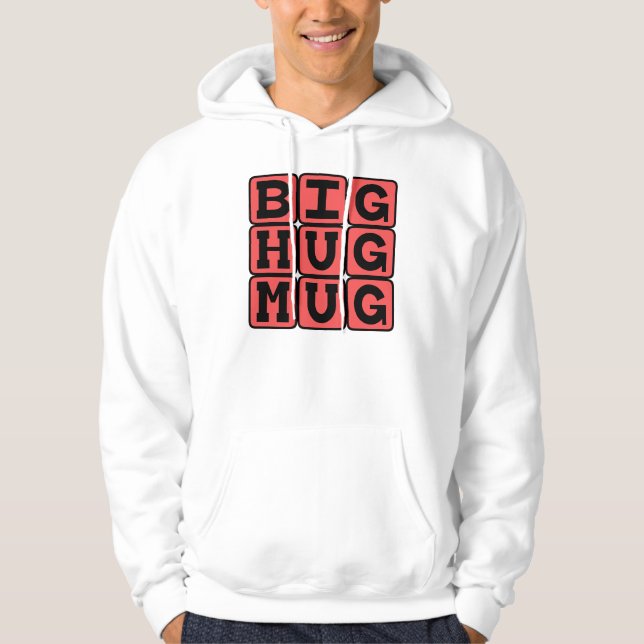 Veste À Capuche Grand Mug à Étreinte (Devant)