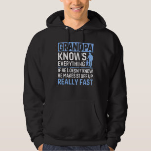Veste À Capuche Grand-Père Sait Tout