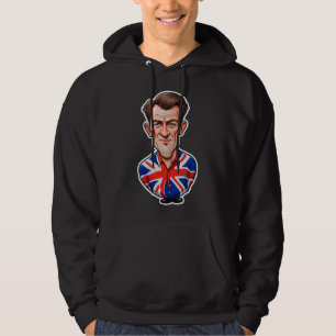 Veste À Capuche Grande-Bretagne Homme Caricature Avec Drapeau Unio