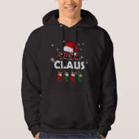 Grandma Yaya Claus Santa Hat Funny Christmas Pajam
