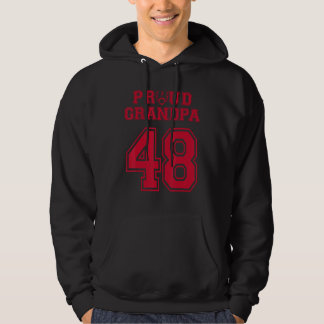 Veste À Capuche Grandpa de football sur mesure numéro 48 R personn