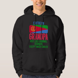 Veste À Capuche Grandpa Érythrée vintage Drapeau Pour Père S