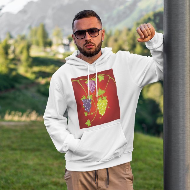 Veste À Capuche Grapevine Avec Des Joncs De Raisins (Créateur téléchargé)