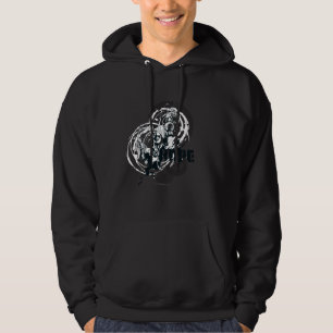 Veste À Capuche Graphique bleu 4 de lanterne