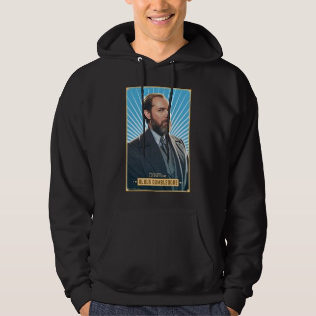 Veste À Capuche Graphique de caractères Albus Dumbledore (Devant)