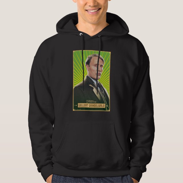 Veste À Capuche Graphique de caractères Gellert Grindelwald (Devant)