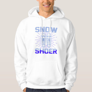 Veste À Capuche Graphique de chaussures à neige