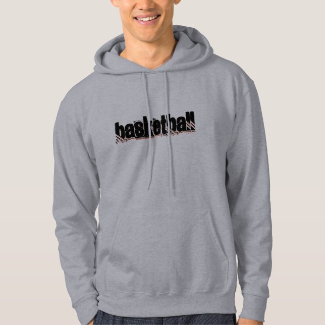 Veste À Capuche Graphiques de basketball (Devant)