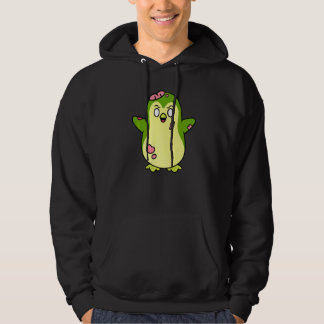 Veste À Capuche Graphisme de monstre mignon d'animal de pingouin z