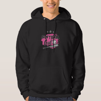 Veste À Capuche Graphisme Softball Femmes Et Softball Girl 2