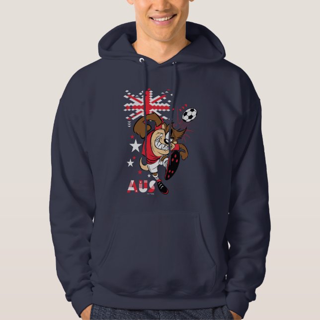 Veste À Capuche Graphisme TAZ™ Team Australia Soccer (Devant)