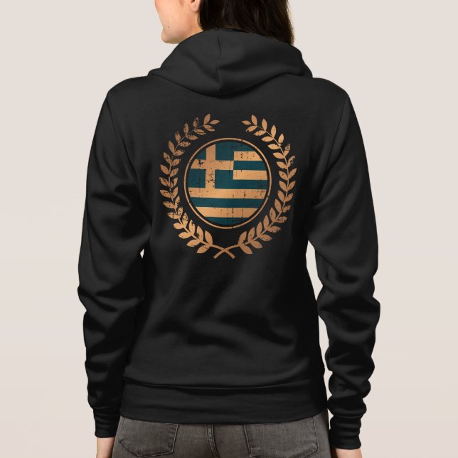 Veste À Capuche Grèce (Dos)