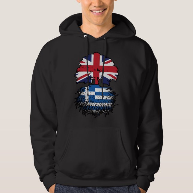 Veste À Capuche Grèce Grèce Royaume-Uni Royaume-Uni Royaume-Uni (Devant)