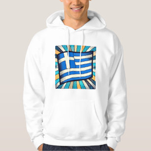Veste À Capuche Greek flag