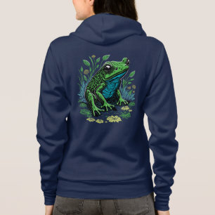 Veste À Capuche Grenouille en étang