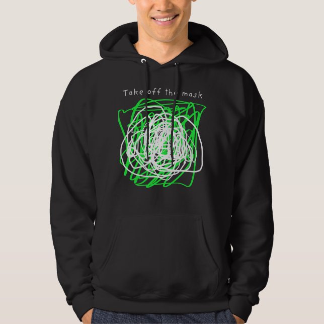 Veste À Capuche gribouillis TOTM (Devant)