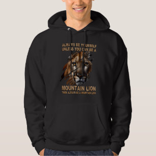 Veste À Capuche Griffes égratignent déchirure couguar lion de mont