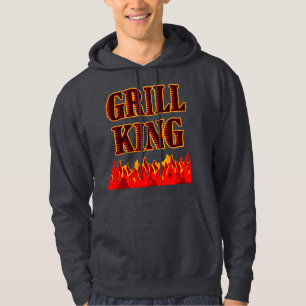 Veste À Capuche Grill King Red Flames BQ dit