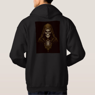 Veste À Capuche Grim Reaper Crâne Squelette Sweatshirt à capuche