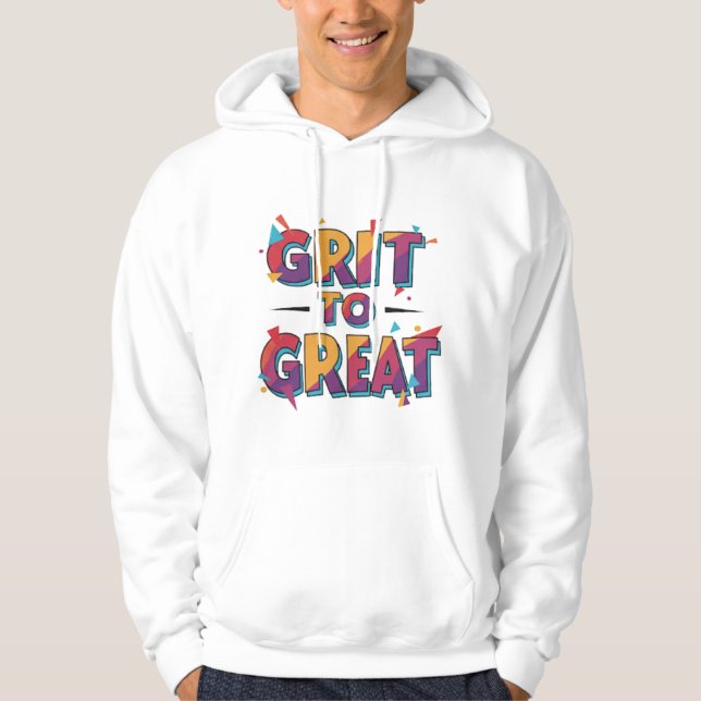 VESTE À CAPUCHE GRIT À GRAND (Devant)