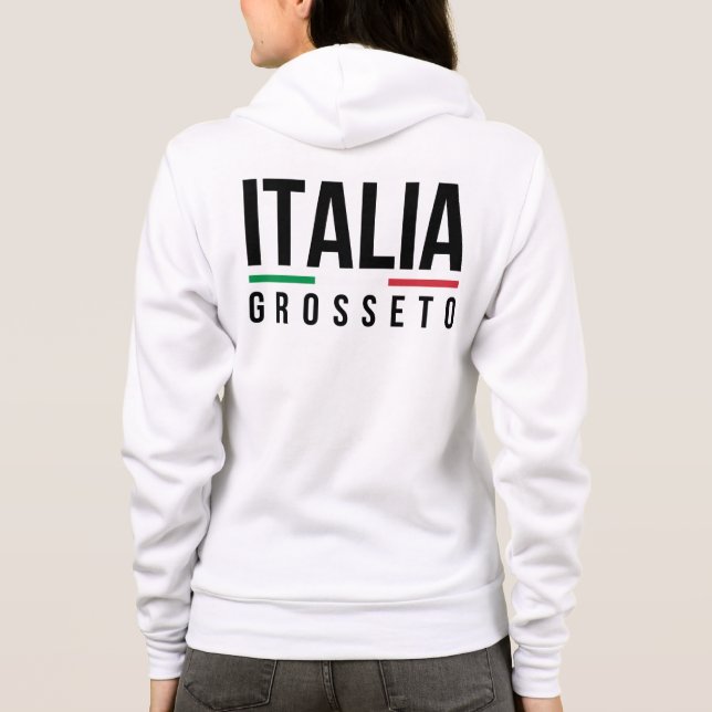 Veste À Capuche Grosseto Italia (Dos)