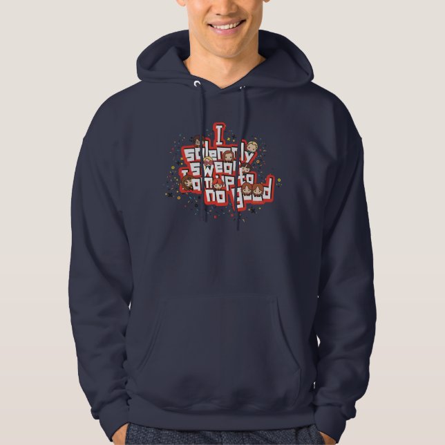 Veste À Capuche Groupe "JE JURE SOLENNELLEMENT QUE JE M'APPRÊTE À  (Devant)