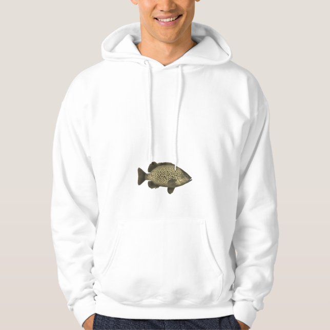 Veste À Capuche Grunter le charbon (Devant)