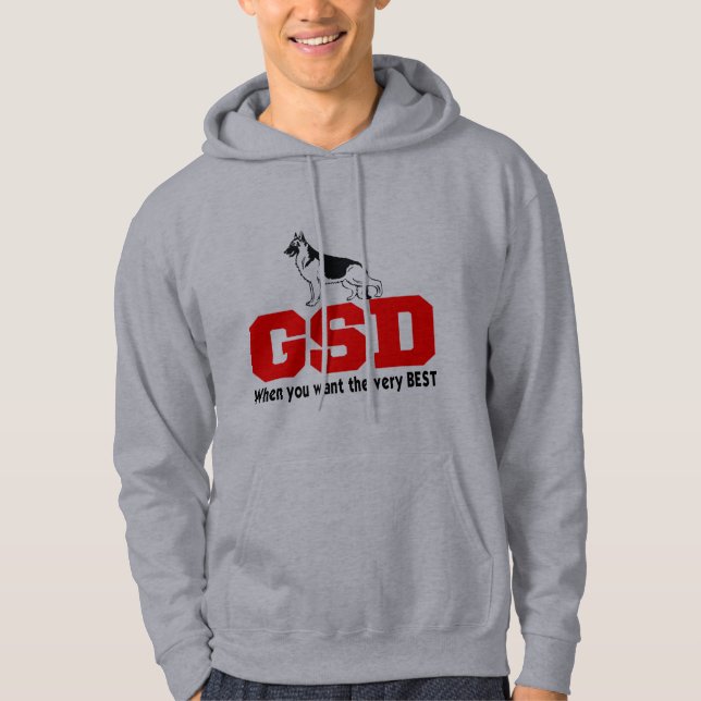 VESTE À CAPUCHE GSD MEILLEUR (Devant)