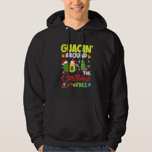 Veste À Capuche Guacin autour du sapin Noël Père Noël Avocad
