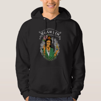 Veste À Capuche Guanyin bouddhiste asiatique méditation Bouddhiste