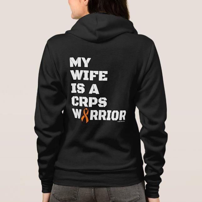 Veste À Capuche Guerrier/Bloque/Femme...CRPS (Dos)