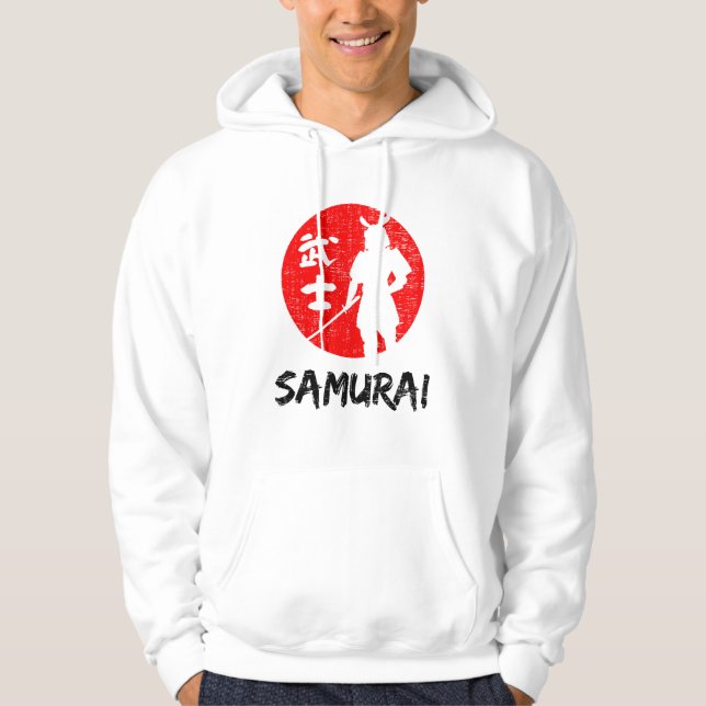 Veste À Capuche Guerrier Samouraï (Devant)