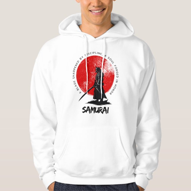 Veste À Capuche Guerrier Samouraï  (Devant)