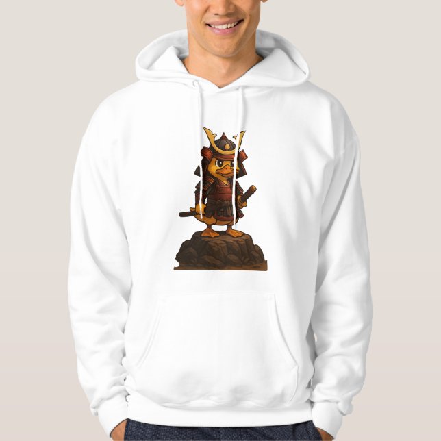 Veste À Capuche Guerrier Samouraï Canard (Devant)
