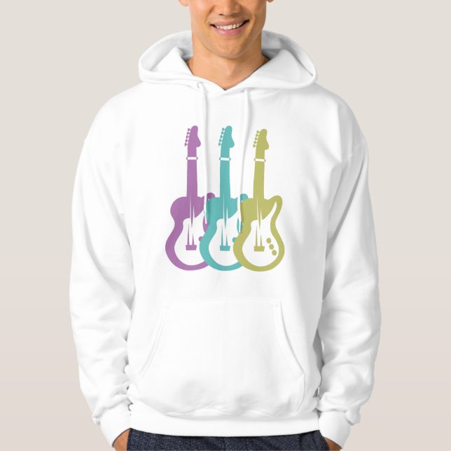 Veste À Capuche guitare électrique (Devant)