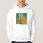 Veste À Capuche Gustav Klimt - Jardin des fleurs<br><div class="desc">Jardin aux fleurs - Gustav Klimt en 1905-1907</div>