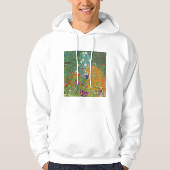 Veste À Capuche Gustav Klimt - Jardin des fleurs (Devant)