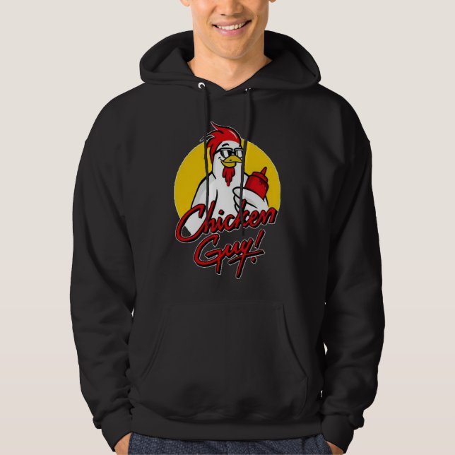 Veste À Capuche Guy Fieri Chicken Guy Fieri Chick (Devant)