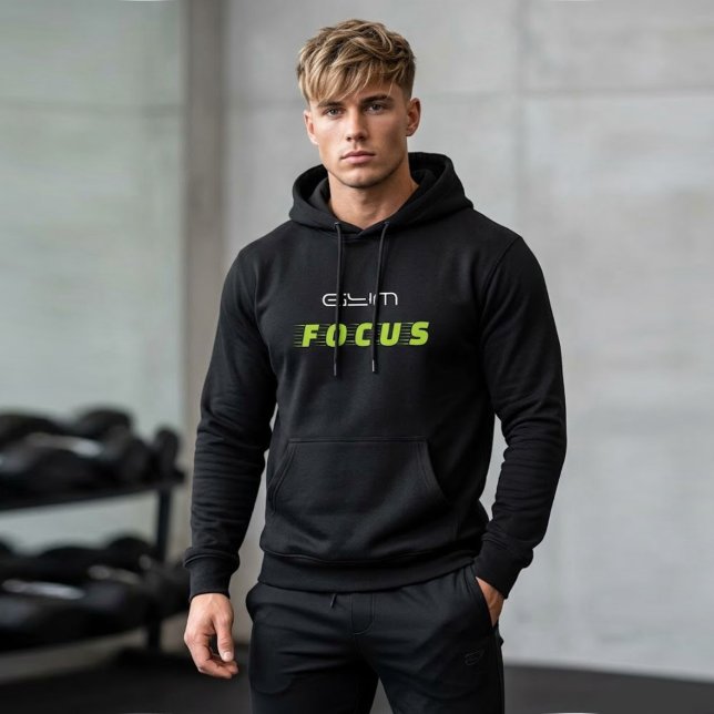Veste À Capuche GYM FOCUS Fitness Moderne (Créateur téléchargé)