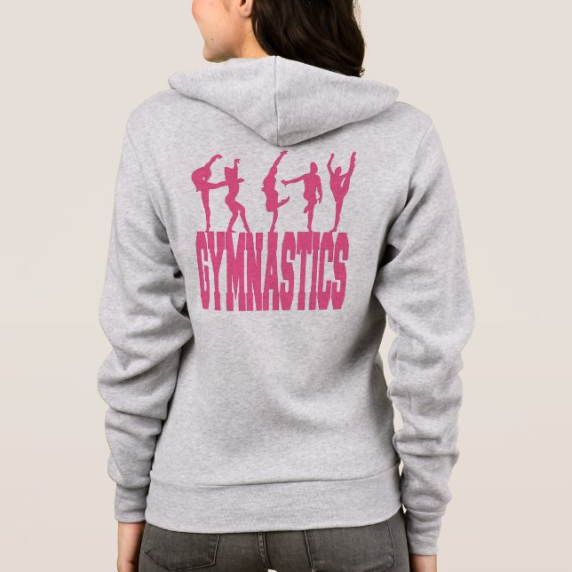 Veste À Capuche Gymnastique (Dos)