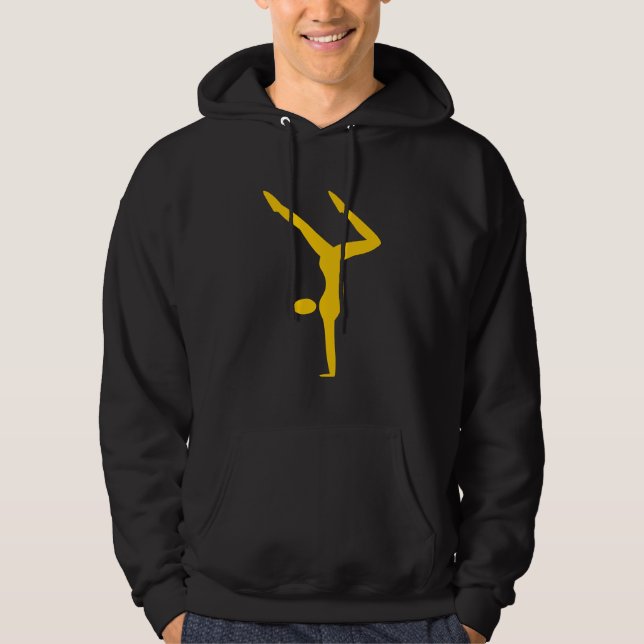 Veste À Capuche Gymnastique - Ambre (Devant)